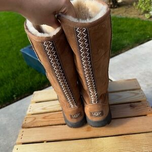 UGG Women's Brown Shearling Winter Boots